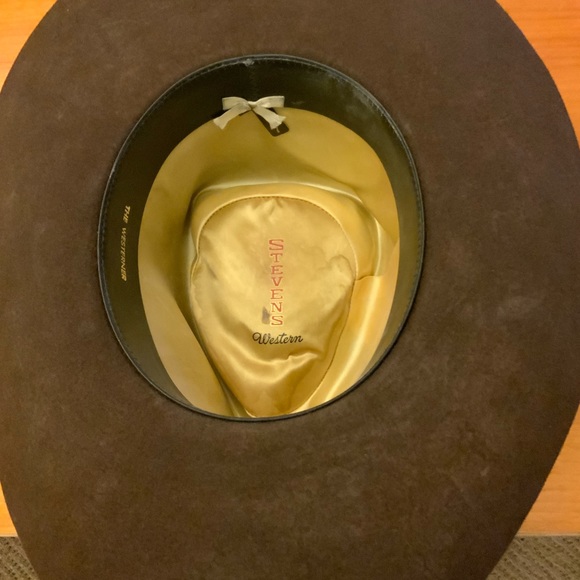 Stevens The Westerner cowboy hat. Men’s size 7 - Picture 6 of 6